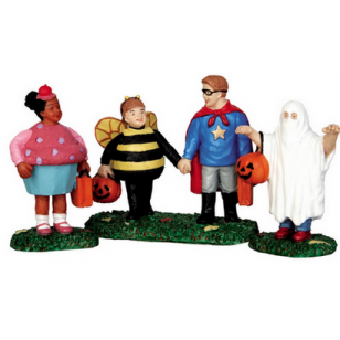 NEW TRICK OR TREATERS, SET OF 3 NEW TRICK OR TREATERS, SET OF 3